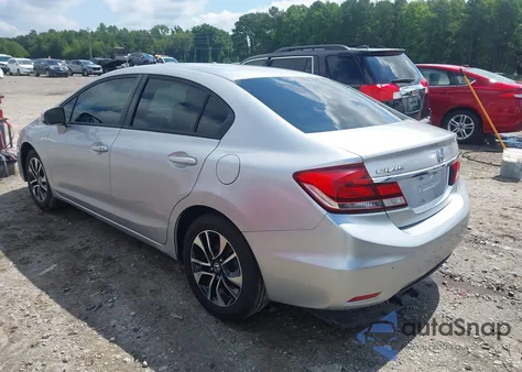 2014 Honda Civic Ex from USA, damaged, VIN 19XFB2F81EE045461